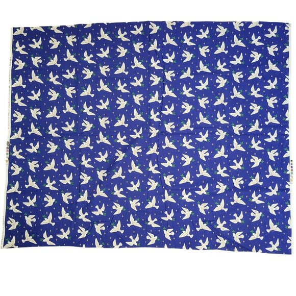 Peace On Earth Cranston Print Works Cotton Fabric Panels Set Quilt Starter - Picture 3 of 8